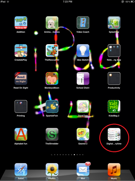 Add home screen picd
