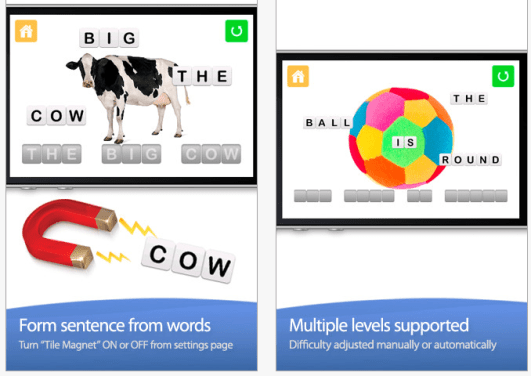 Sentence Maker app pic1