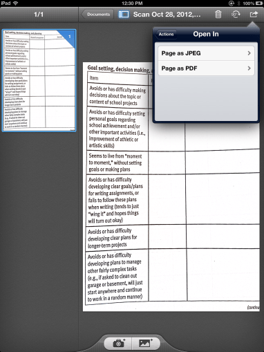 Transfer as PDF scanner pro