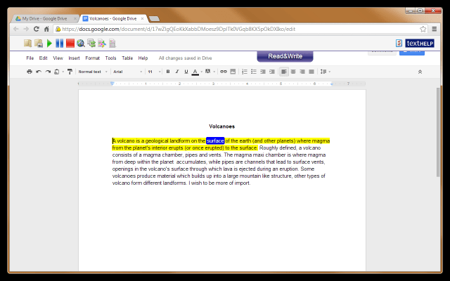 Read & Write app for Google Docs | OT's with Apps & Technology