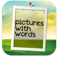 Pictures with words icons