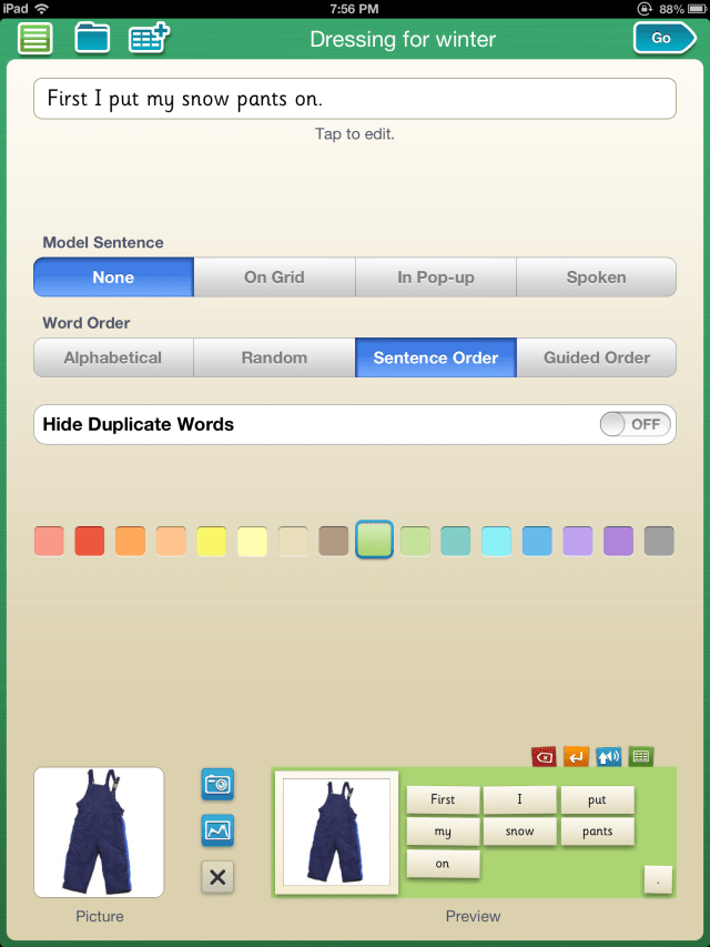 Clicker sentences pic1