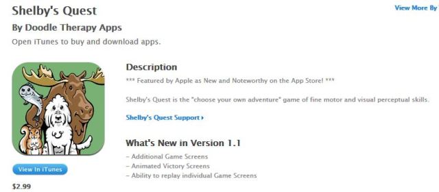 Shelby's Quest on sale