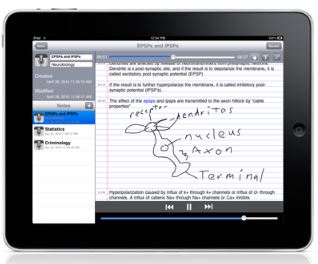 AudioNote Notepad - Voice Recorder ipad pic