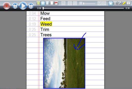 AudioNote Notepad - Voice recorder pic2 w pic audio VR
