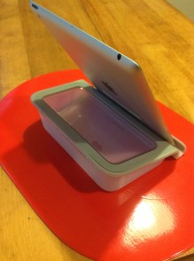 Belkin tablet stand with storage