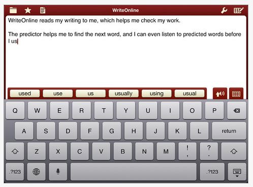 WriteOnline app