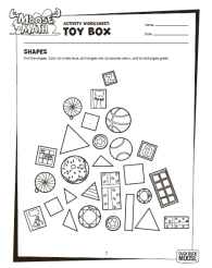 Moose Math activity sheet