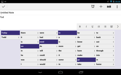 TextHelp Android keyboard pic2