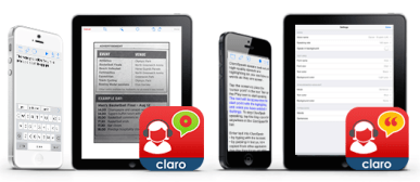 ClaroSpeak apps pic