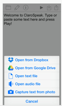 ClaroSpeak workflow pic