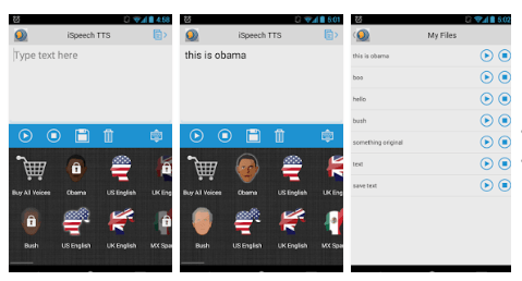 iSpeech pic1 for Android