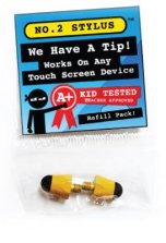 No. 2 pencil stylus replacement tips