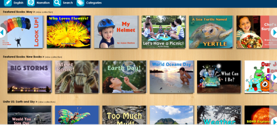 Unite for Literacy pg navigation 2