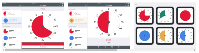 images of iPad Edition app features