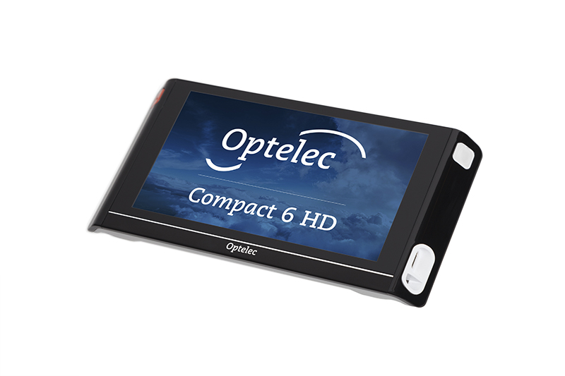 Image of Optelec 6 inch video magnifier with speech capabilities. 